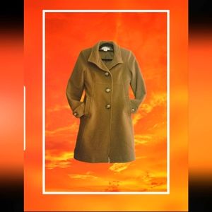 Michael Kors Womens Wool Peacoat